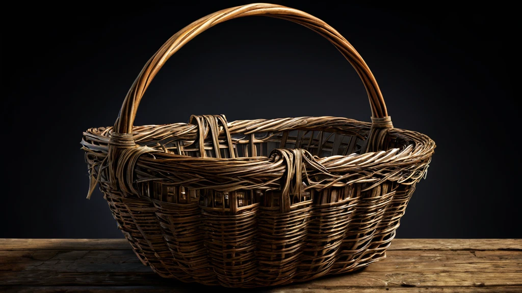 Open dream diary with interpretations in a dreamlike world - Basket Dream Meaning