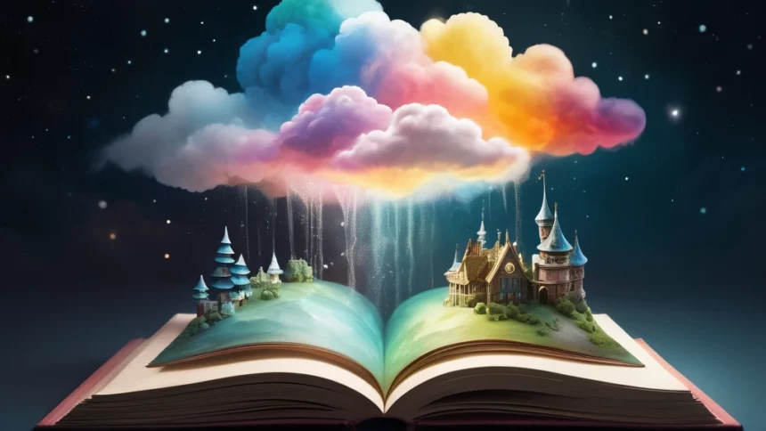 Open dream diary with interpretations in a dreamlike world - Land Dream Meaning