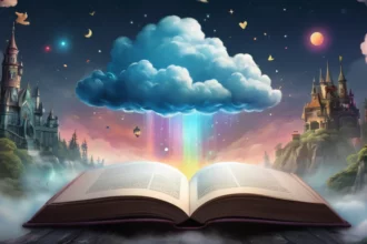 Open dream diary with interpretations in a dreamlike world - Door Dream Meaning